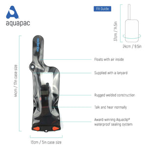 Aquapac VHF Classic Case w Shoulder Strap Large