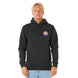Ripcurl Wetsuit Icon Hood Fleece - Black Marle