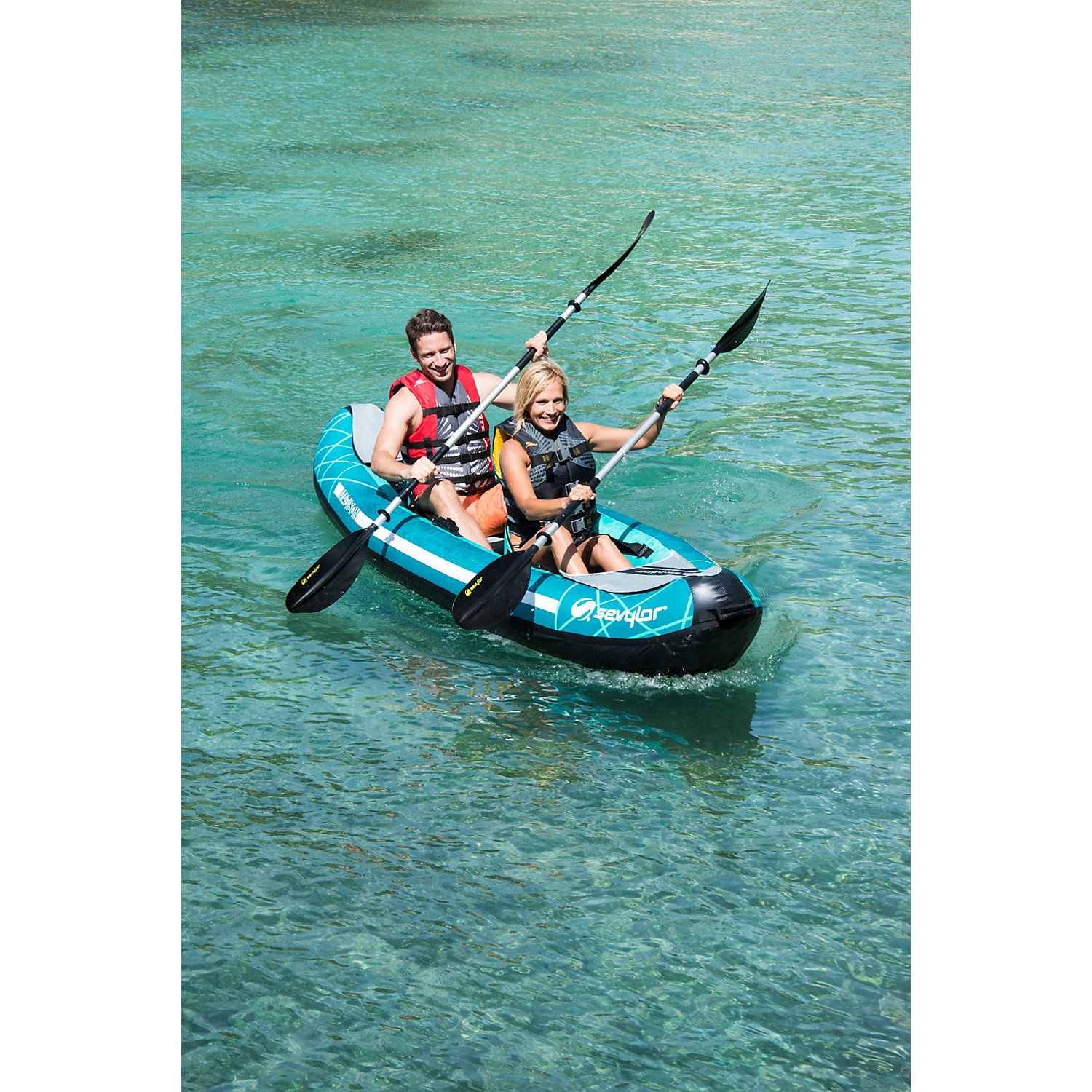 sevylor madison inflatable kayak escape watersports