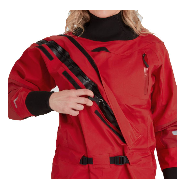 NRS Womens Foray Dry Suit - Red