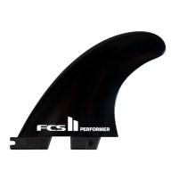 FCS 2 Performer Fins Glass Flex - Medium - Black