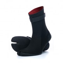 C-Skins Blackout 3mm Adult Split Toe Boots - Black