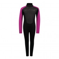 Typhoon Swarm3 Youth Wetsuit - Black / Pink
